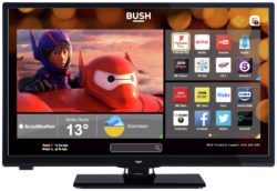 Bush 24 Inch HD Ready Smart TV With DVD Player - Black.